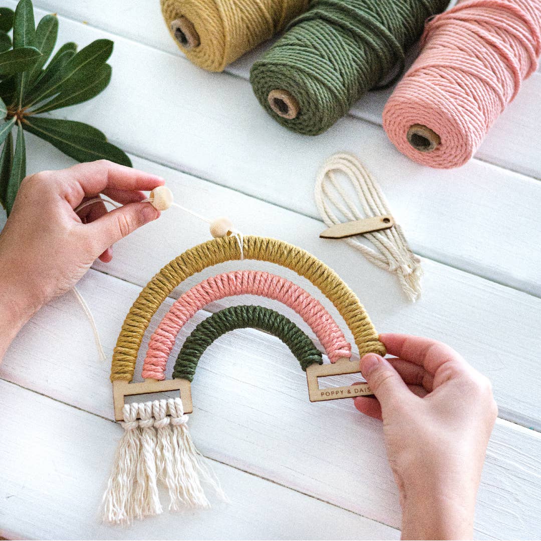 DIY Kit: Macramé Rainbow