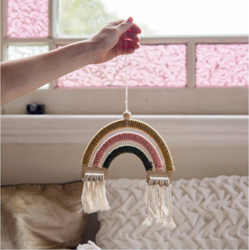 DIY Kit: Macramé Rainbow